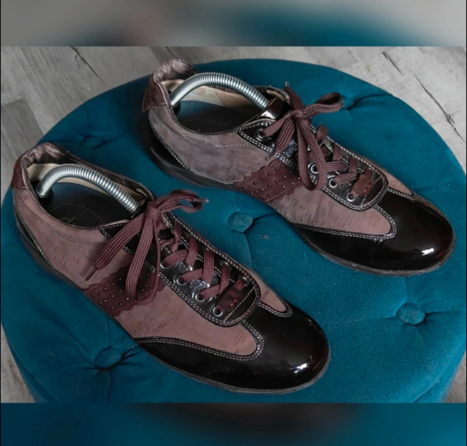 Dark brown women's sneakers Hassia Premium Comfort size 41 – photo 2